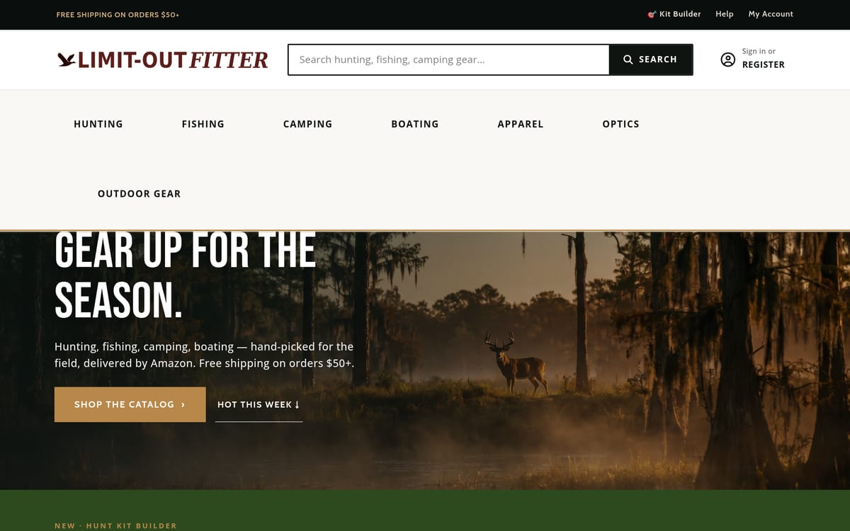 LimitOutfitter · Store screenshot